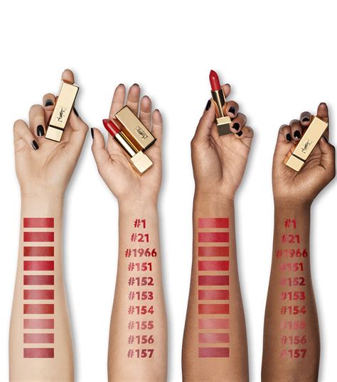 ysl rouge pur couture lipstick collection|rouge pur couture matte lipstick.